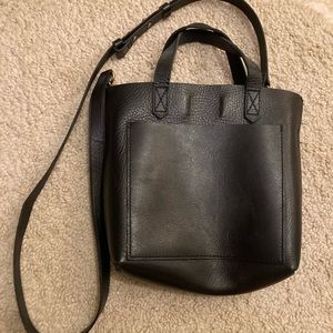 Madewell small transport crossbody black